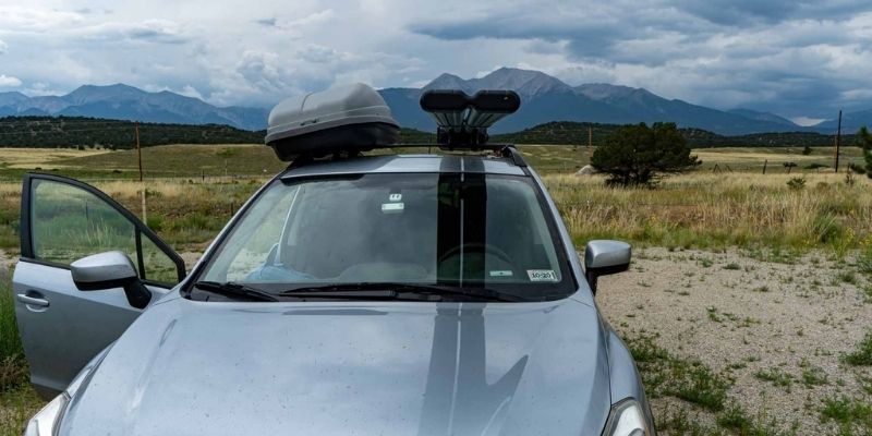 Fly Rod Rack On Subaru Crosstrek