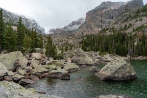 Lake Haiyaha Views