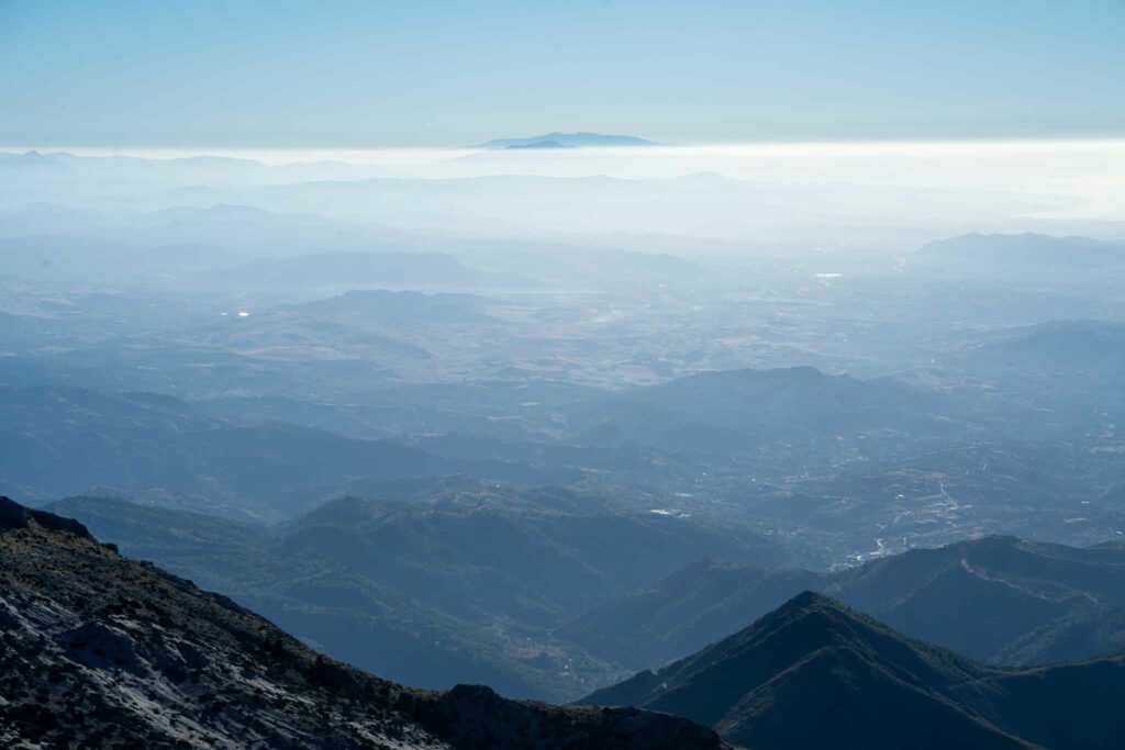 Mulhacen off in the distance