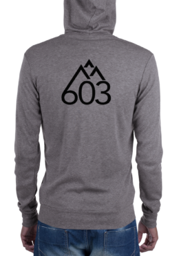 603 Zip up sweathshirt